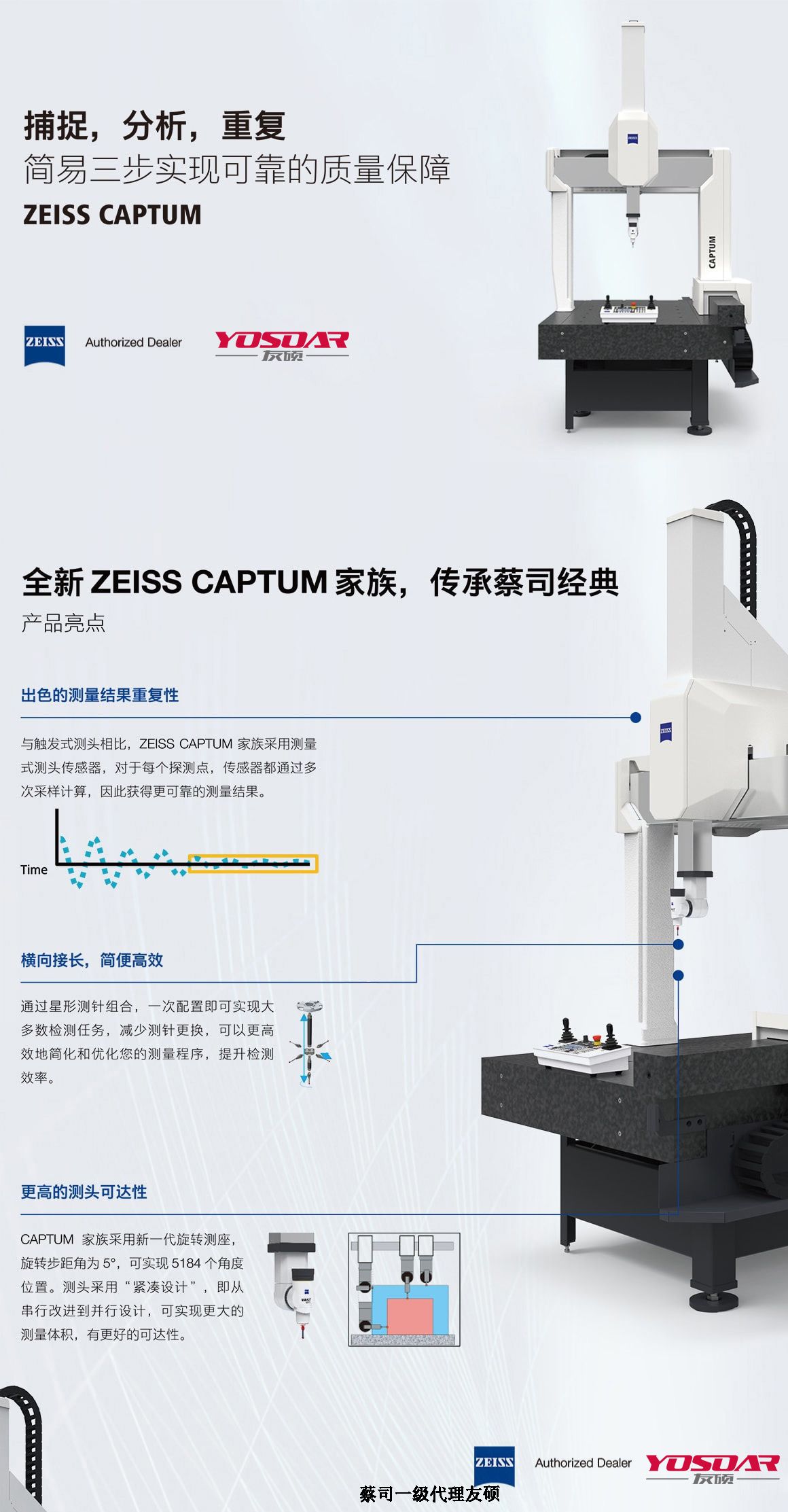 唐山蔡司三坐标CAPTUM